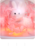 Мінізволожувач повітря нічник Sweet Rabbit Солодкий кролик, фото 5