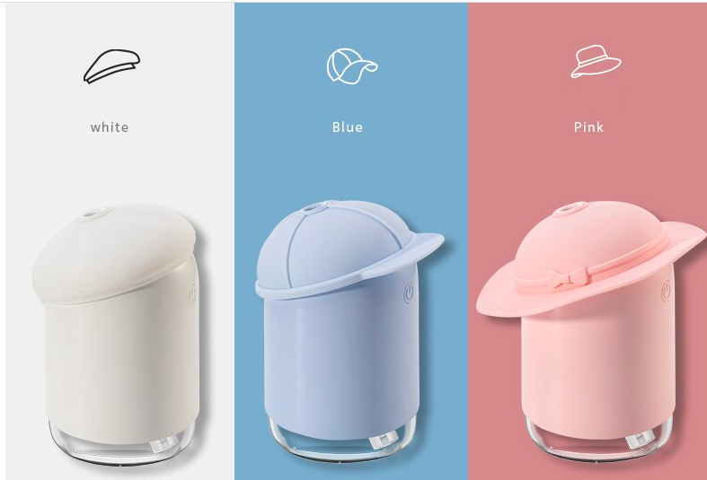 Мінізволожувач повітря Шапка 3 різновиди 270 мл