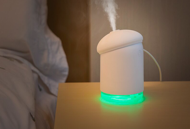 Мінізволожувач повітря Шапка 3 різновиди 270 мл, фото 2