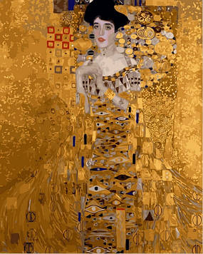 Картина за номерами 40х50 см Babylon Золота Адель Художник - Gustav Klimt (VP-308)