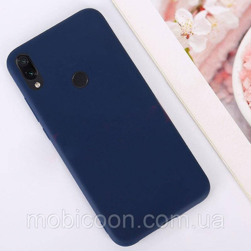 Чохол силіконовий для Huawei Y7 (2019) / Huawei Y7 Prime (2019) Blue, фото 1