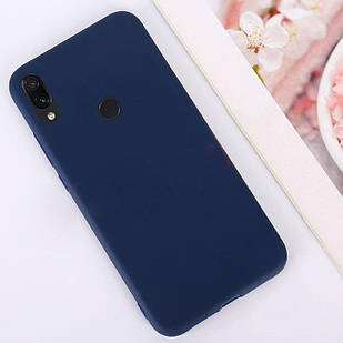 Чохол силіконовий для Huawei Y7 (2019) / Huawei Y7 Prime (2019) Blue