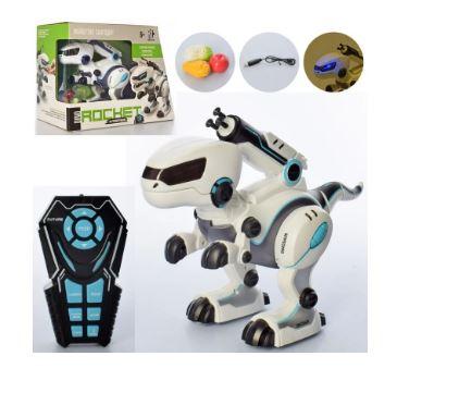 ДИНОЗАВР на р/у арт.RC 0001 Р/У 37см, аккум,св,їздить,муз,звукUSB,в кор-ке,40,5-32-20см, фото 1