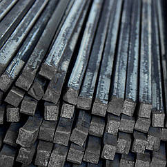 Квадрат сталевий гарячекатний 12х12 мм ст. 3, 20, 35, 45, 40Х