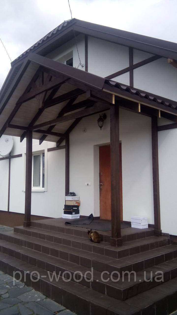 Фальшбалки для козирка вдома, фото 1