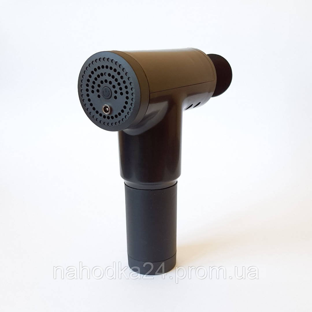 Масажер Fascial Gun KH-320 4 насадки 12V sport