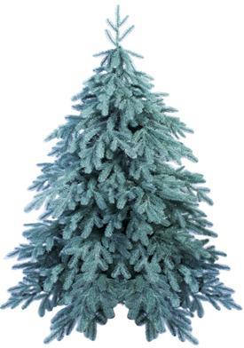Штучна ялинка лита ГРАЖИНА блакитна 1.8 - 3 м. арт. С080, фото 1