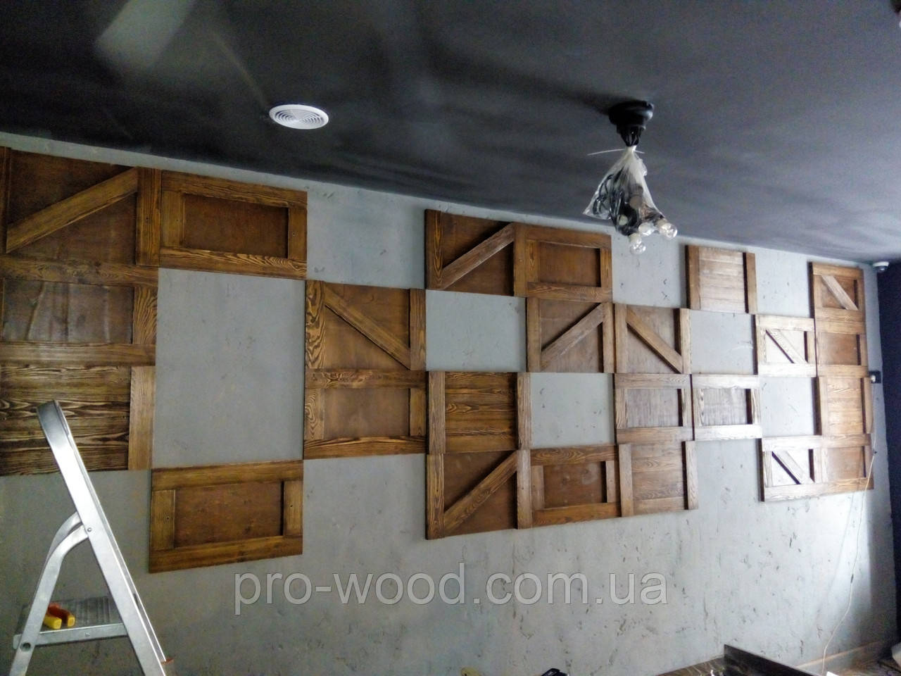 Дерев'яний декор стін "Фасади", фото 1