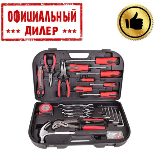 Набор инструмента INTERTOOL ET-6001 слесарный 24ед. - фото 1 - id-p205470654