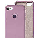 Чохол Silicone Case full для iPhone 7plus/8plus Blueberry Чорничний, фото 2