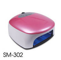 УФ лампа для нарощування нігтів Simei-302 з електронним таймером і вентилятором