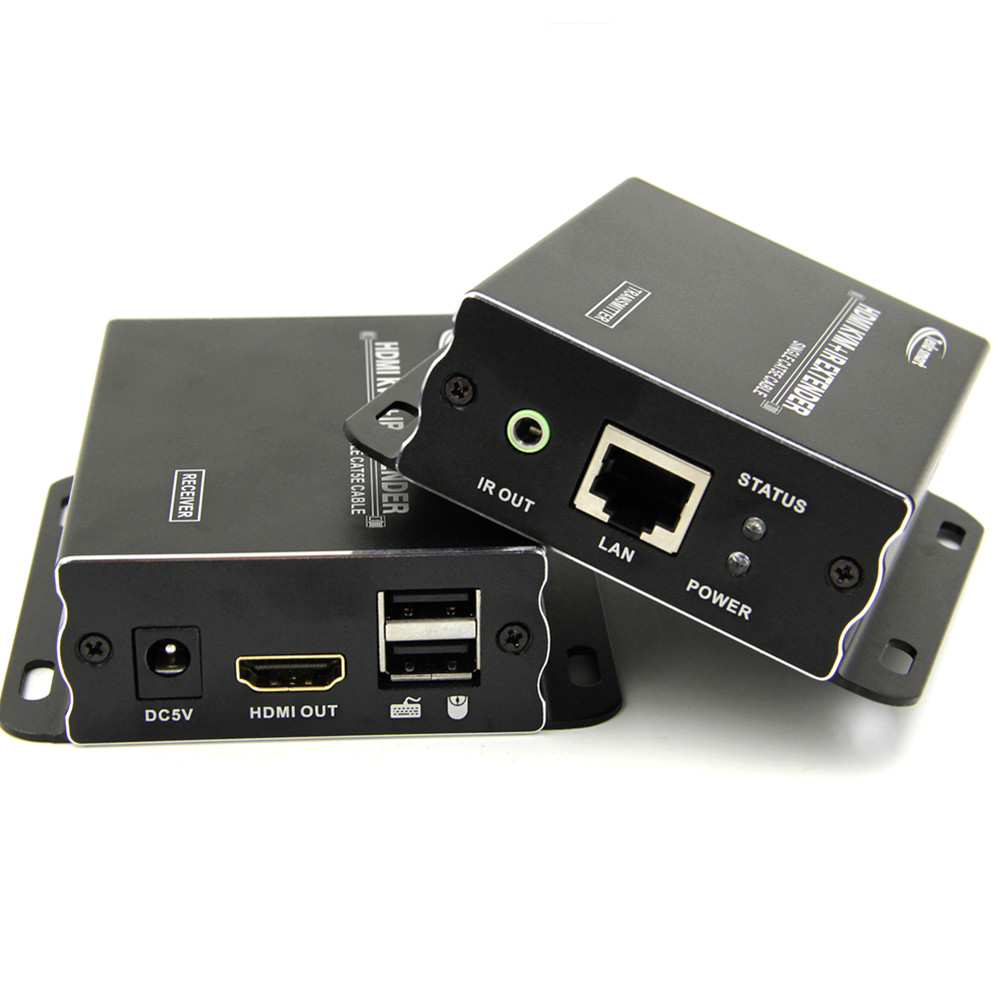 TESLA SMART HDMI передавач відеосигналу KVM — HE 120 м по крученій парі USB-під'єднання миші та клавіатури