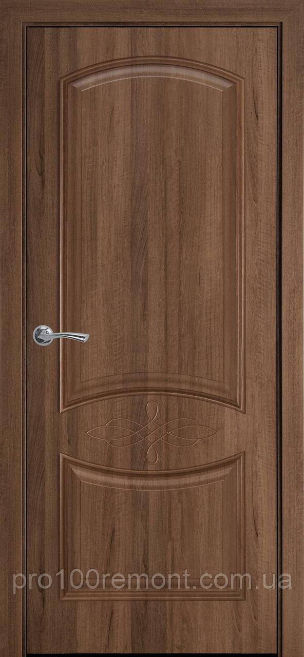 Полотно Донна ПВХ DeLuxe від Новий стиль (зол.ольха, каштан)