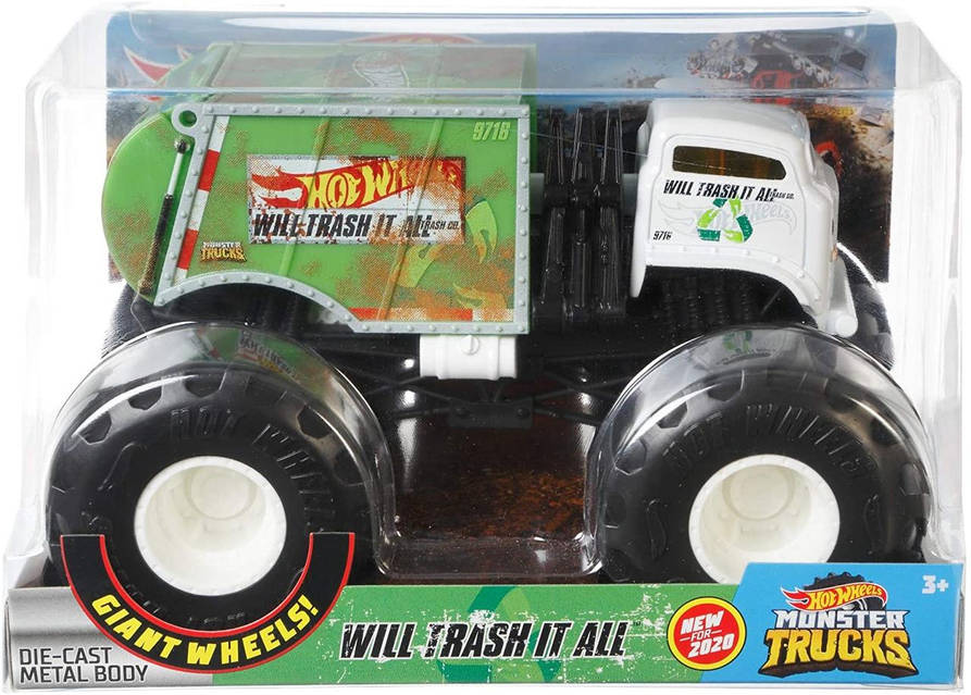 Джип-внедорожник Мусоровоз Хот Вилс Hot Wheels Monster Trucks Will Trash It All GJG72 (ID#-6075922649513904723), цена: 1071 ₴, купить на Prom.ua Джип-внедорожник Мусоровоз Хот Вилс Hot Wheels Monster Trucks Will Trash It All GJG72 (ID#-6075922649513904723), цена: 1071 ₴, купить на Prom.ua
