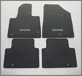 Hyundai Santa Fe 2013-2018 7 пасажирів велюрові килимки передні задні нові оригінальні