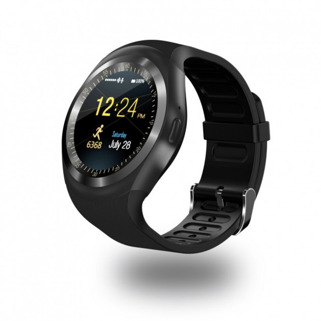 Смарт часы-телефон Smart Watch Y1 Корея,Металл - фото 1 - id-p729164895