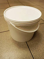 ВЕДРО БЕЛОЕ С КРЫШКОЙ 5 Л