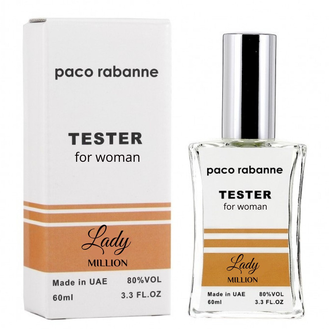 Тестер Paco Rabanne Lady Million жіночий, 60 мл
