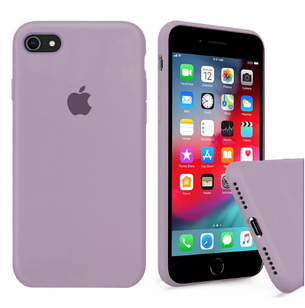Чохол Silicone Case full для iPhone 7/8 Blueberry Чорничний