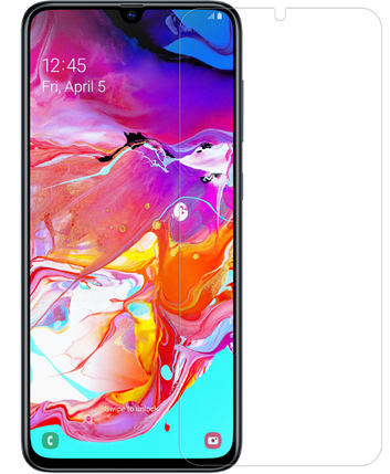 Гідрогелева захисна плівка на Samsung Galaxy A70 на весь екран прозора, фото 1