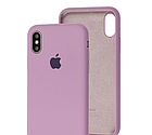 Чохол Silicone Case Full для iPhone X, Xs Blueberry Чорничний, фото 2