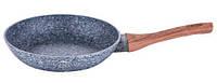 Сковорода с мраморно-гранитным покрытием BERLINGER HAUS Forest Line 24 см Цвет серый 1191BH