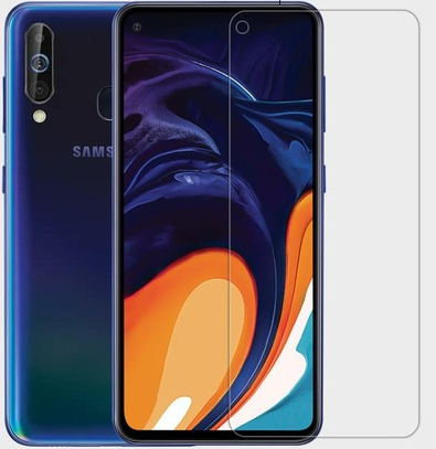 Гідрогелева захисна плівка на Samsung Galaxy A60 на весь екран прозора, фото 2