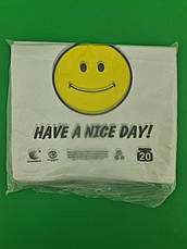 Пакет Майка п/е (30х50) "Комсерв" Nice day (250 шт.), фото 3