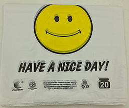 Пакет Майка п/е (30х50) "Комсерв" Nice day (250 шт.), фото 4