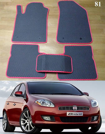 Килимки ЄВА в салон Fiat Bravo '07-14, фото 2