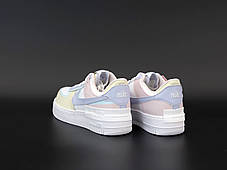 Жіночі кросівки Nike Air Force pink beige . ТОП Репліка ААА класу., фото 2