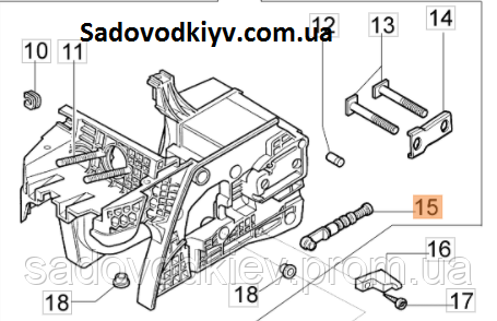 Фільтр оливний для бензопили Oleo-Mac 947, 952 (50072010BR)