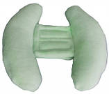 Дитячий підголовник арт.8961 в автокрісло і коляску Лежень Салатовий,Україна, фото 2