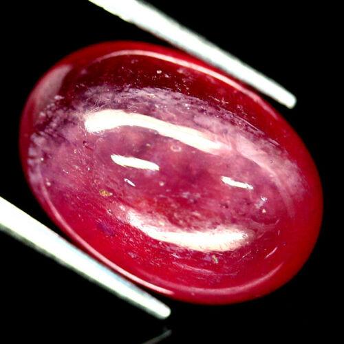 15.36 кт. Природний рубін Мадагаскару овал кабашон, фото 1