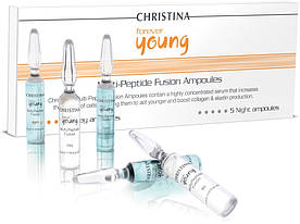 Мультипептидные ампули (5 денних і 5 нічних) Christina Forever Young Multi-Peptide Fusion Ampoules 10x2ml