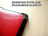 Жіночий чохол обкладинка червоний для Pocketbook PB 628 Touch Lux 5, PB 606, PB 633 покетбку, фото 6