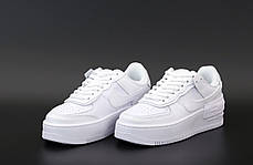 Жіночі кросівки Nike Air Force white. ТОП Репліка ААА класу., фото 3