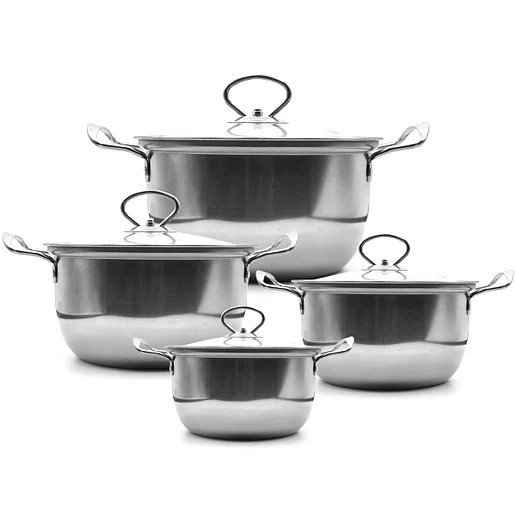 Набір каструль Unique UN-5072, 8 предметів, фото 1