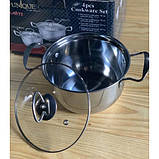 Набір каструль Unique UN-5072, 8 предметів, фото 2