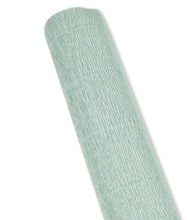 Папір гофрований 50х250 см, 180 г — світло-зелений серпанок, (Італія), фото 1