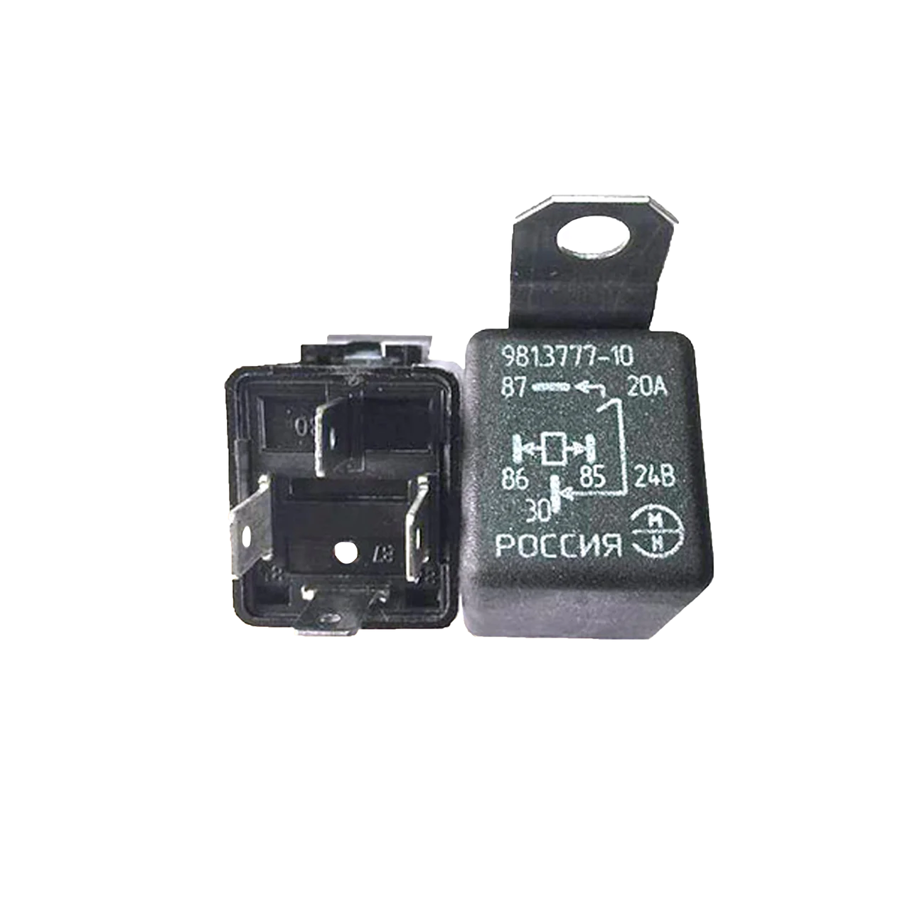 Реле БОШ Євро ( 4-х контактна ) / р. Пенза КАМАЗ, фото 1