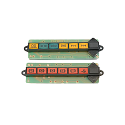 Блок контрольних ламп старого зразка ПД511/512 / р. Москва КАМАЗ
