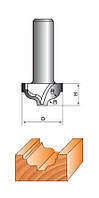 Фреза ГЛОБУС 2059 D19 d8 h12 R3 пазовая фасонная
