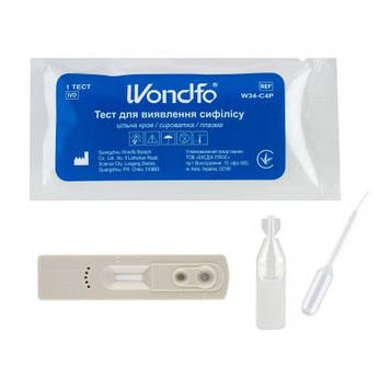 Експрес-тест WONDFO для діагностики сифілісу