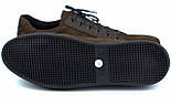 Кросівки коричневі нубук кеди чоловіче взуття демісезонне Rosso Avangard Puran Brown Nub, фото 10