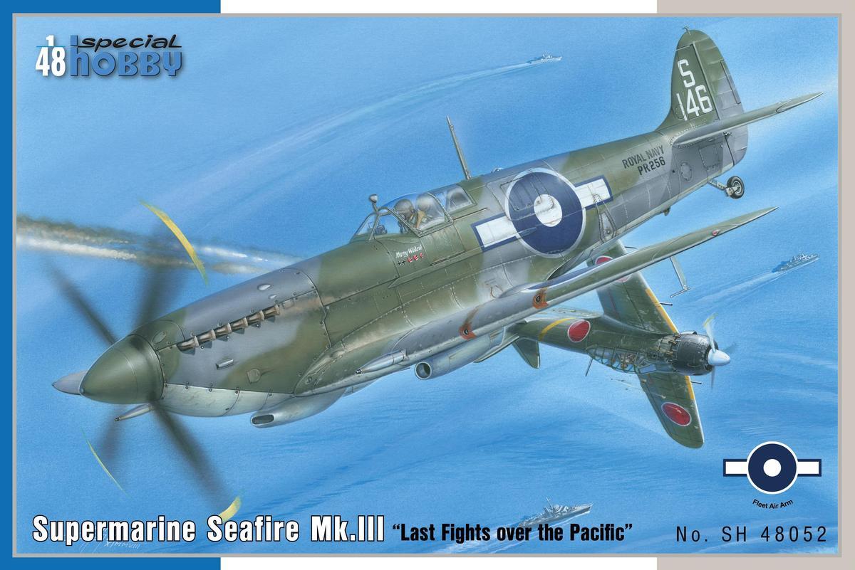 Пластикова модель 1/48 Special hobby 48052 Винищувач Supermarine Seafire Mk.III Last Fights Over Pacific