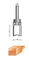 Фреза ГЛОБУС 1021 D21 d12 h50 кромочная прямая с верхним подшипником