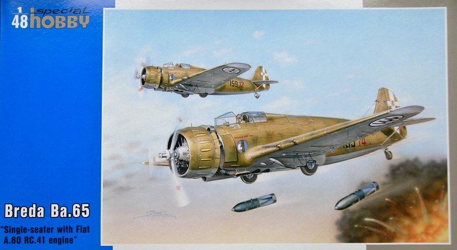 Пластикова модель 1/48 Special Hobby 48053 Італійський винищувач Breda Ba.65