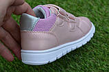 Дитячі демісезонні кросівки хайтопи аналог Nike рожевий р22-27, фото 3