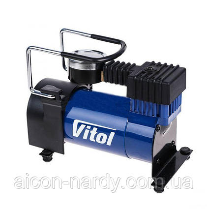 Автомобільний компресор "ViTOL" K-50 150psi/15Amp/40л., фото 1